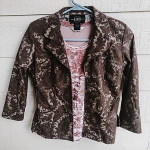 Vintage Half Sleeve Blazer